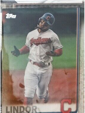 2019 Topps Chrome Francisco Lindor #68 Indians